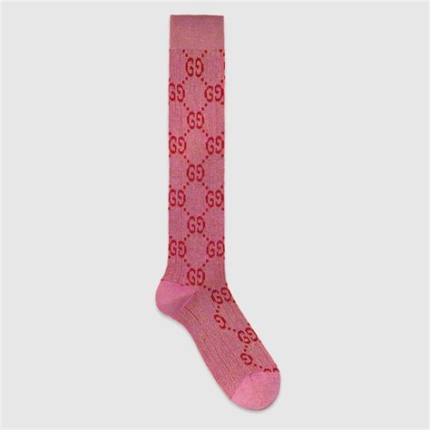 chaussetes gucci|chaussettes Gucci rose.